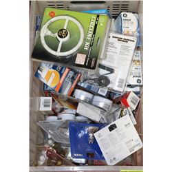 LARGE TOTE OF NEW ENERGY EFFICIENT LIGHTBULBS
