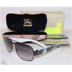 NEW PAIR OF BURBERRY MODEL 3042 LADY'S SUNGLASSES