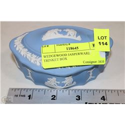 WEDGEWOOD JASPERWARE TRINKET BOX