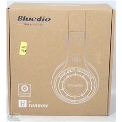 PAIR OF NEW BLUEDIO BLUE TOOTH OVER EAR HEADPHONES