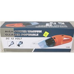 NEW HIGH POWER 12 VOLT AUTO VAC