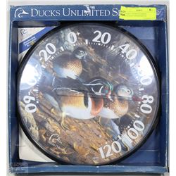 DUCKS UNLIMITED SERIES OUTDOOR THERMOMETER