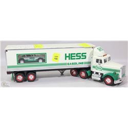 HESS GASOLINE SEMI WITH INTERIOR AND EXTERIOR