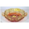 Image 1 : DEPRESSIOON GLASS FOOTED BOWL
