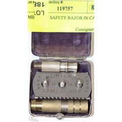 MILITARY SAFETY RAZOR IN CASE