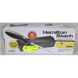 HAMILTON BEACH ELECTRIC KNIFE WITH CASE