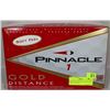Image 1 : BOX OF NEW PINNACLE GOLD GOLF BALLS (15 PACK)