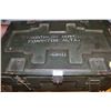 Image 1 : LARGE 1945 MILITARY AMMO BOX WITH WAR CLOTHING,