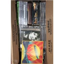 BOX OF CD'S