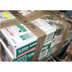 LARGE LOT OF CANNING JARS APPROX 50