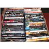 Image 1 : LARGE BOX OF DVD'S (DOUBLE LAYERED)