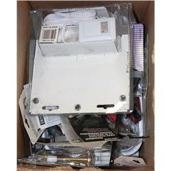 BOX OF ASSORTED FASTENERS