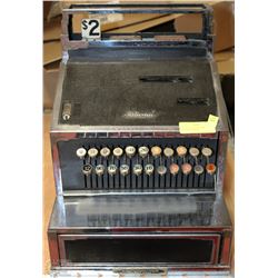 VINTAGE NATIONAL CASH REGISTER WORKING