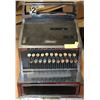 Image 1 : VINTAGE NATIONAL CASH REGISTER WORKING