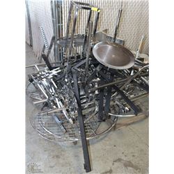 PALLET OF COMMERCIAL RACKING