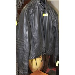 DANIER LEATHER JACKET W/ HARLEY CREST - SIZE XL