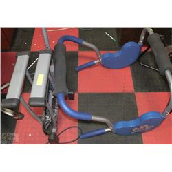 AB ROLLER & LEG MAGIC WORKOUT MACHINES