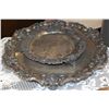 Image 1 : LOT OF 2 PRINCESS PLATES TRIPLE PLATED SILVER