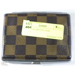 BROWN  CIGARETTE CASE