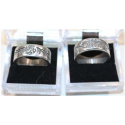 LOT OF 2 MENS RINGS