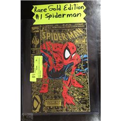 RARE GOLD EDITION #1 SPIDERMAN COMIC BOOK