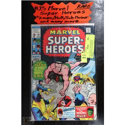 RARE MARVEL SUPER HEROES "X-MEN/HULK/SUB-MARINER"
