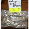 Image 1 : BAG OF VINTAGE BOTTLE OPENERS  SOME BEER, POP, ETC