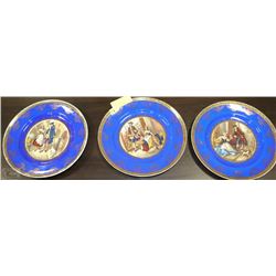 SET OF 3 BAVARIAN COLLECTOR PLATES