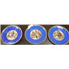 Image 1 : SET OF 3 BAVARIAN COLLECTOR PLATES
