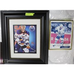 OILERS 2 PICTURES #10 SHAWN HORCOFF #94 RYAN