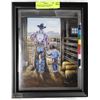 Image 1 : CANADIAN '94 FINALS RODEO PICTURE SIGNED J.HERLEY