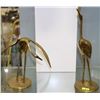 Image 1 : 2 BRASS BIRD ORNAMENTS