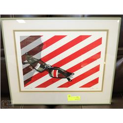 SHADES BY D. BALE 1983 LTD ED 14/18 SIGNED PRINT