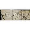 Image 1 : 3 MATCHING FLOWER PICTURES SIZE 24"X24"