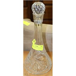 PINWHEEL CRYSTAL DECANTER