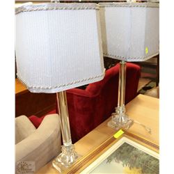 PAIR OF DECORATIVE TABLE LAMPS