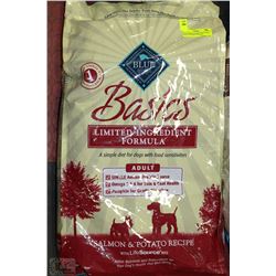 BLUE BUFFALO BASICS DOG FOOD ADULT SALMON  POTATO