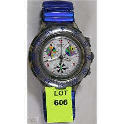 SWISS VINTAGE SWATCH TRIPLE CHRONO UNISEX WATCH