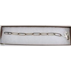 LARGE LINK STERLING SILVER .925 BRACELET