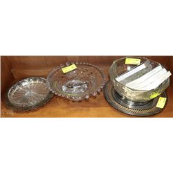 ESTATE DECORATIVE  COLLECTION INCL.ETCHED GLASS