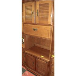 VILAS MAPLE 2 PC CABINET ON CHOICE