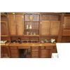 Image 1 : VILAS MAPLE DESK WITH HUTCH 48" X17" X 80" H SOLD