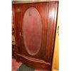 Image 1 : VINTAGE WOOD WARDROBE CABINET