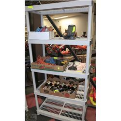 KETER 5 TIER SHELF  18"X36"X73"