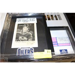 GRETZKY 18TH BDAY CARD INSERT '78 RARE PLAYOFF