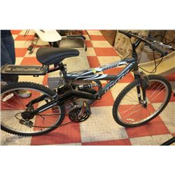 HUFFY FULL SUSPENSION  MOUNTAIN BIKE