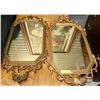 Image 1 : 2 LARGE RECTANGULAR MIRRORS VINTAGE LOOKING