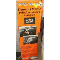 ELEMENT CHROME WINDOW VISOR MODEL 480058