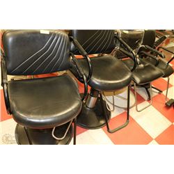 ASSORTED SALON CHAIRS X4