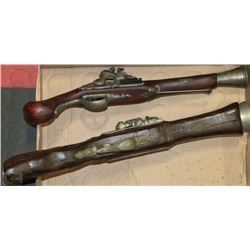 2 VINTAGE PEA SHOOTING GUN COLLECTIBLES